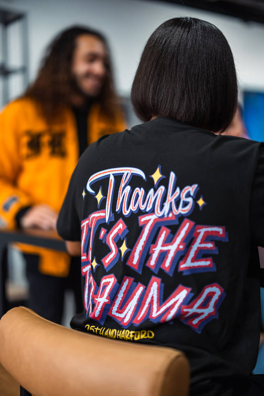 Thanks! It’s the Trauma Tee
