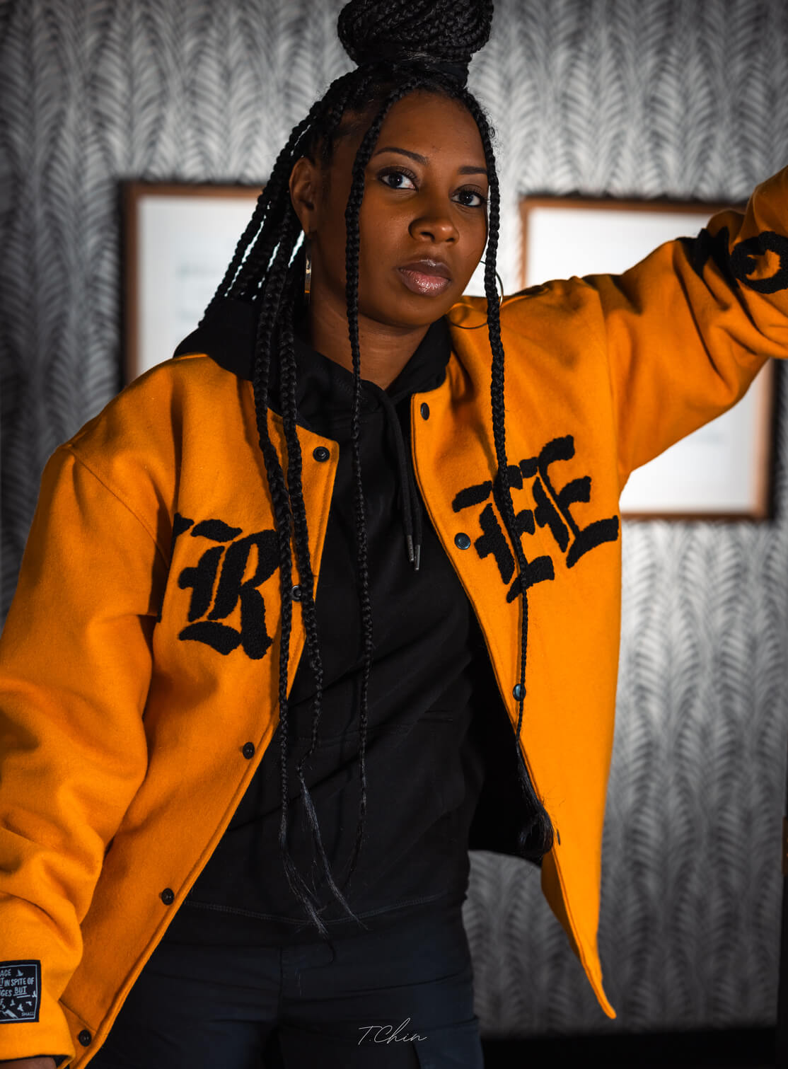 Chain Breaker Varsity Jacket