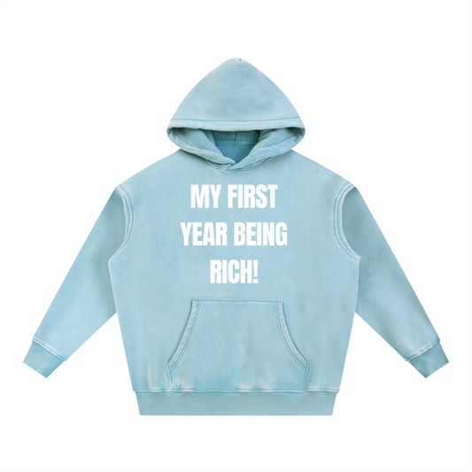 My first year being rich!