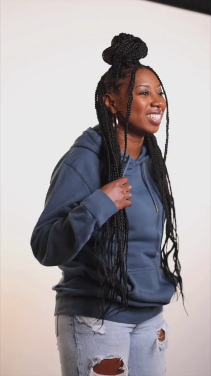 Thanks! It’s the Trauma Hoodie Blue